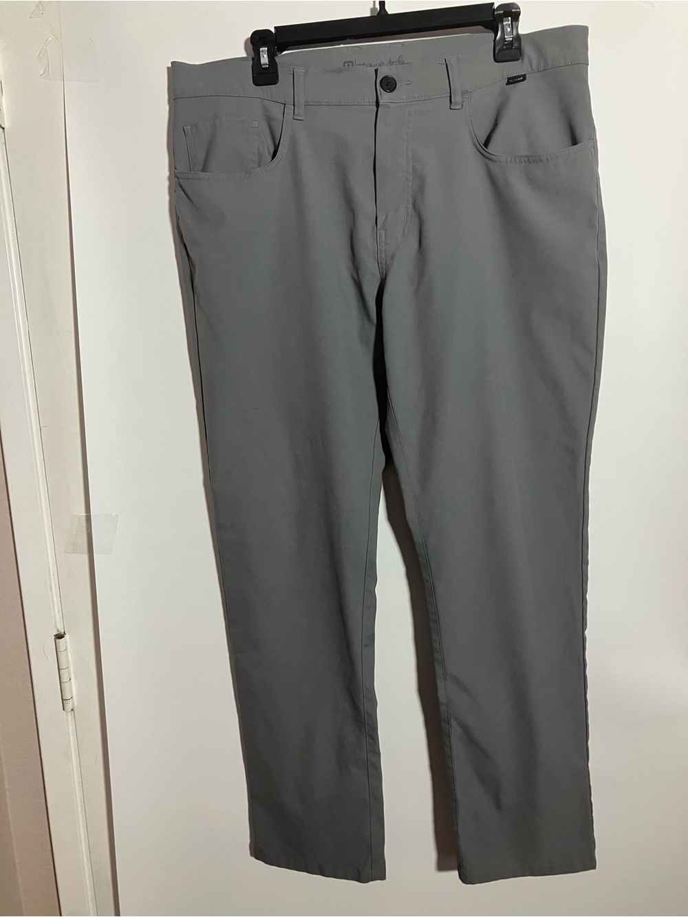 Travis Mathew Light Gray Men's Pants - 36/30